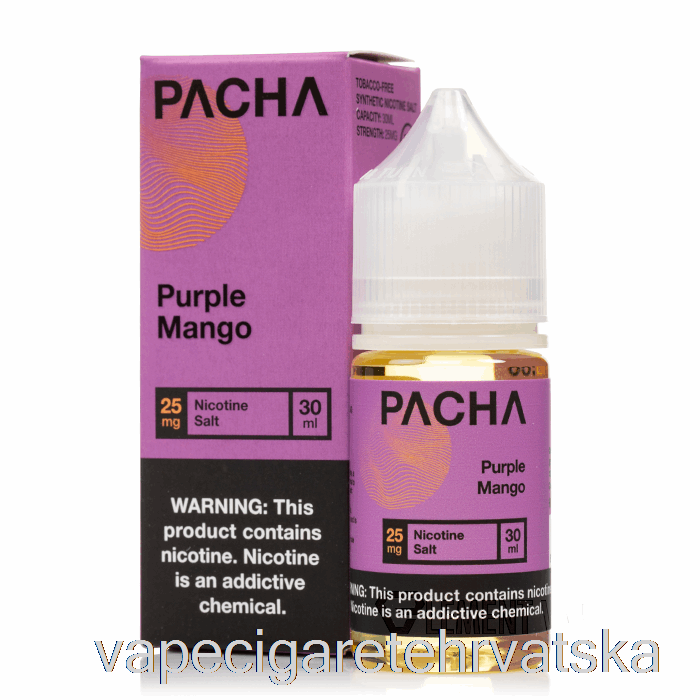 Vape Hrvatska Purple Mango - Pacha Soli - 30ml 50mg